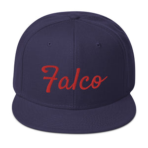 Navy Falco Snapback Hat